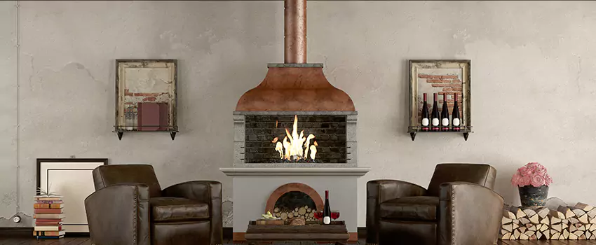 Thelin Hearth Products Providence Pellet Insert Fireplace Installation in Lake Worth, FL